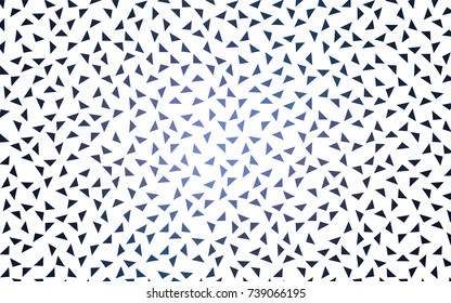 Dark Purple vector geometric simple minimalistic background, which consist of triangles on white background. Triangular pattern with gradient for your business design. 