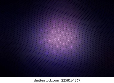 Dark Purple vector Glitter abstract illustration with blurred drops of rain. Abstract illustration with colored bubbles in nature style. Wallpaper for a cell phone.