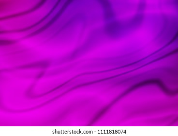 Dark Purple vector glossy abstract pattern. A completely new color illustration in a vague style. The completely new template can be used for your brand book.