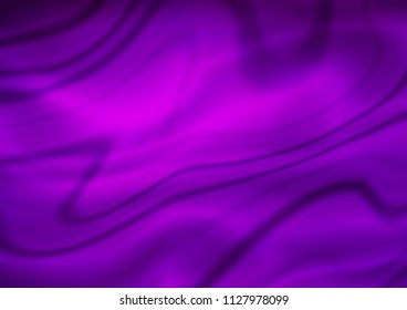 Dark Purple vector glossy abstract pattern. Colorful abstract illustration with gradient. The blurred design can be used for your web site.