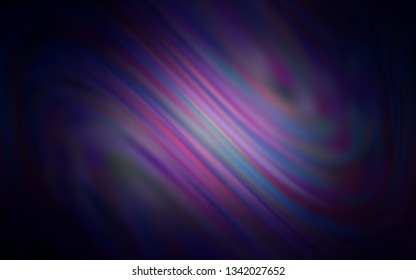 Dark Purple vector glossy abstract background. Abstract colorful illustration with gradient. Completely new design for your business.