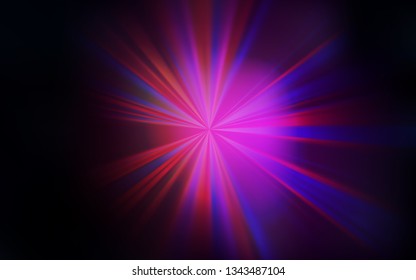 Dark Purple vector glossy abstract layout. Creative illustration in halftone style with gradient. The best blurred design for your business.