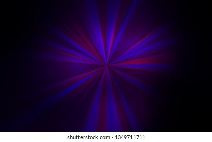 Dark Purple vector glossy abstract layout. New colored illustration in blur style with gradient. New way of your design.