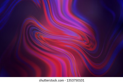 Dark Purple vector glossy abstract layout. Abstract colorful illustration with gradient. Completely new design for your business.