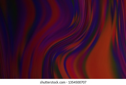 Dark Purple vector glossy abstract background. Colorful abstract illustration with gradient. New style for your business design.