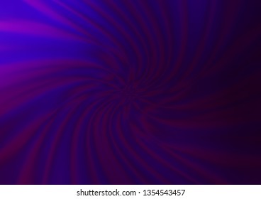Dark Purple vector glossy abstract template. Glitter abstract illustration with an elegant design. A completely new template for your design.