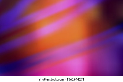 Dark Purple vector glossy abstract background. Colorful illustration in abstract style with gradient. Smart design for your work.