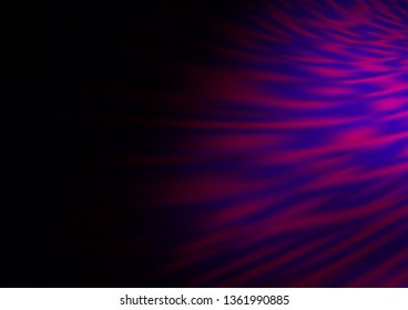 Dark Purple vector glossy abstract background. A vague abstract illustration with gradient. A completely new design for your business.