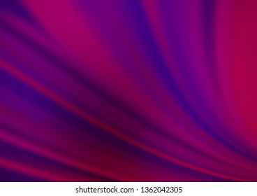 Dark Purple vector glossy abstract background. Colorful abstract illustration with gradient. The template for backgrounds of cell phones.