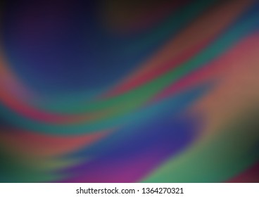Dark Purple vector glossy abstract background. A completely new color illustration in a bokeh style. A new texture for your design.