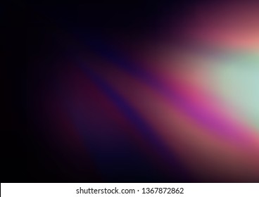 Dark Purple vector glossy abstract background. Glitter abstract illustration with an elegant design. Brand new style for your business design.