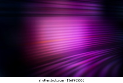 Dark Purple vector glossy abstract backdrop. Glitter abstract illustration with gradient design. Background for designs.