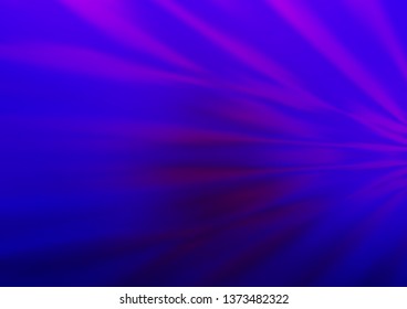 Dark Purple vector glossy abstract template. A completely new color illustration in a bokeh style. A completely new design for your business.