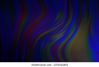 Dark Purple vector glossy abstract background. Modern abstract illustration with gradient. Background for a cell phone.