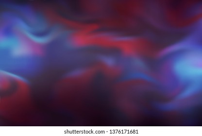 Dark Purple vector glossy abstract backdrop. An elegant bright illustration with gradient. Background for designs.