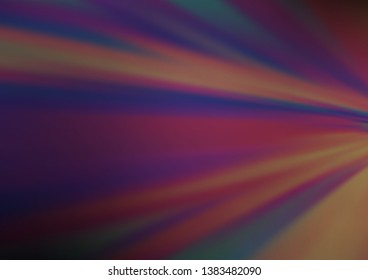 Dark Purple vector glossy abstract template. An elegant bright illustration with gradient. The elegant pattern for brand book.