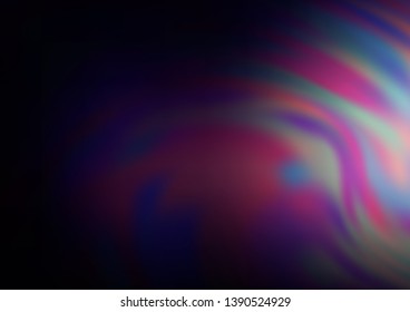Dark Purple vector glossy abstract background. A vague abstract illustration with gradient. Brand new design for your business.