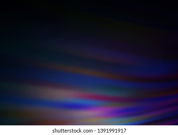 Dark Purple vector glossy abstract template. A completely new color illustration in a bokeh style. A completely new design for your business.