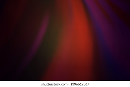 Dark Purple vector glossy abstract backdrop. New colored illustration in blur style with gradient. Background for designs.