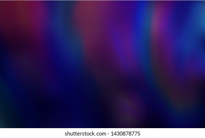 Dark Purple vector glossy abstract layout. Glitter abstract illustration with gradient design. Elegant background for a brand book.