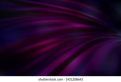 Dark Purple vector glossy abstract layout. New colored illustration in blur style with gradient. Blurred design for your web site.
