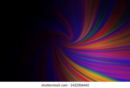 Dark Purple vector glossy abstract layout. Modern abstract illustration with gradient. Background for designs.