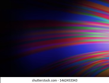 Dark Purple vector glossy abstract background. A vague abstract illustration with gradient. Brand new design for your business.