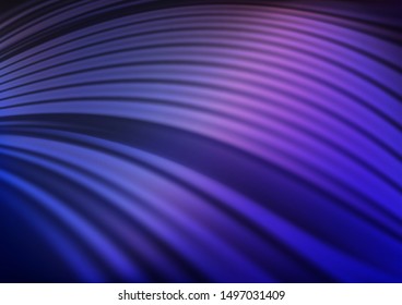 Dark Purple vector glossy abstract background. A vague abstract illustration with gradient. The template for backgrounds of cell phones.