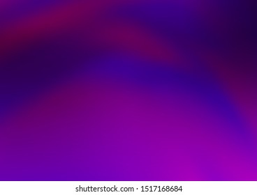 Dark Purple vector glossy abstract template. An elegant bright illustration with gradient. The elegant pattern for brand book.