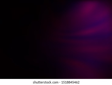 Dark Purple vector glossy abstract background. Colorful illustration in abstract style with gradient. Brand new style for your business design.