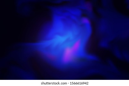 Dark Purple vector glossy abstract layout. Colorful illustration in abstract style with gradient. Background for designs.