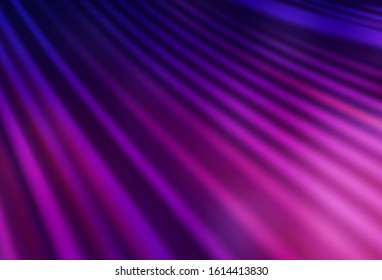 Dark Purple vector glossy abstract backdrop. Colorful illustration in abstract style with gradient. Blurred design for your web site.