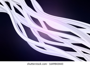 Dark Purple vector glossy abstract layout. An elegant bright illustration with gradient. Blurred design for your web site.