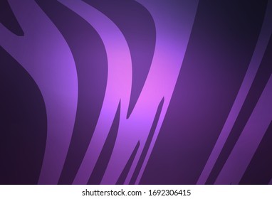 Dark Purple vector glossy abstract background. Abstract colorful illustration with gradient. New style for your business design.