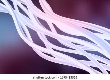 Dark Purple vector glossy abstract backdrop. Colorful abstract illustration with gradient. Background for designs.