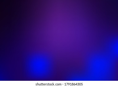 Dark Purple vector glossy abstract background. Abstract colorful illustration with gradient. Background for a cell phone.
