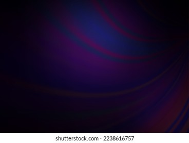 Dark Purple vector glossy abstract template. Glitter abstract illustration with an elegant design. The elegant pattern for brand book.