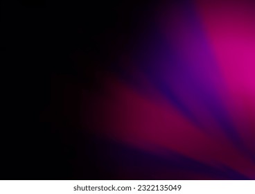 Dark Purple vector glossy abstract background. Colorful illustration in abstract style with gradient. Brand new design for your business.