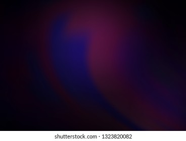 Dark Purple vector glossy bokeh pattern. An elegant bright illustration with gradient. The elegant pattern for brand book.