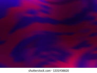 Dark Purple vector glossy bokeh pattern. Colorful illustration in blurry style with gradient. The template can be used for your brand book.