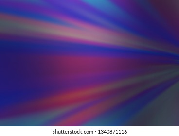 Dark Purple vector glossy bokeh pattern. A vague abstract illustration with gradient. The template can be used for your brand book.