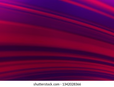 Dark Purple vector glossy bokeh pattern. A vague abstract illustration with gradient. A completely new design for your business.