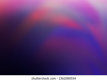 Dark Purple vector glossy bokeh pattern. Glitter abstract illustration with an elegant design. The background for your creative designs.