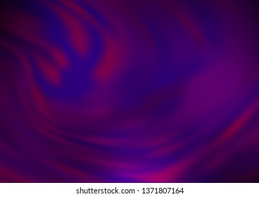 Dark Purple vector glossy bokeh pattern. Colorful illustration in abstract style with gradient. The background for your creative designs.