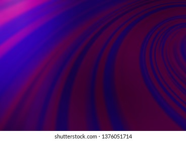Dark Purple vector glossy bokeh pattern. Shining colorful illustration in a Brand new style. The best blurred design for your business.