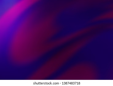 Dark Purple vector glossy bokeh pattern. An elegant bright illustration with gradient. A completely new design for your business.