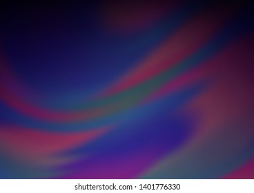 Dark Purple vector glossy bokeh pattern. A completely new color illustration in a bokeh style. The template can be used for your brand book.