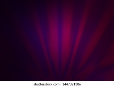 Dark Purple vector glossy bokeh pattern. Creative illustration in halftone style with gradient. The background for your creative designs.