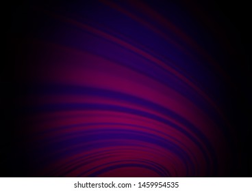 Dark Purple vector glossy bokeh pattern. Creative illustration in halftone style with gradient. The best blurred design for your business.