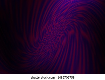 Dark Purple vector glossy bokeh pattern. Creative illustration in halftone style with gradient. The blurred design can be used for your web site.